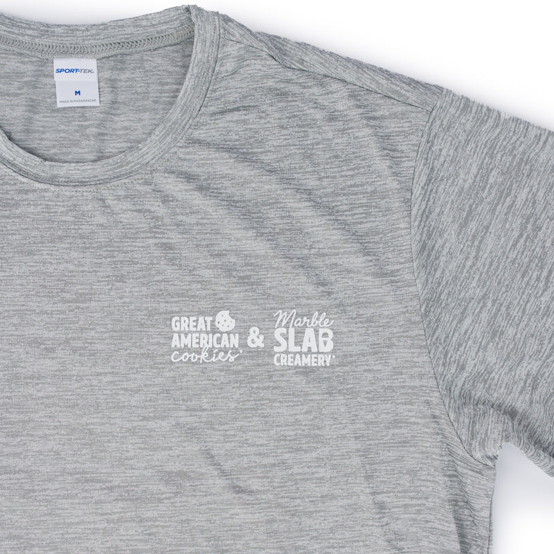 GAC / MSC Bake It Performance Tee - Silver Electric