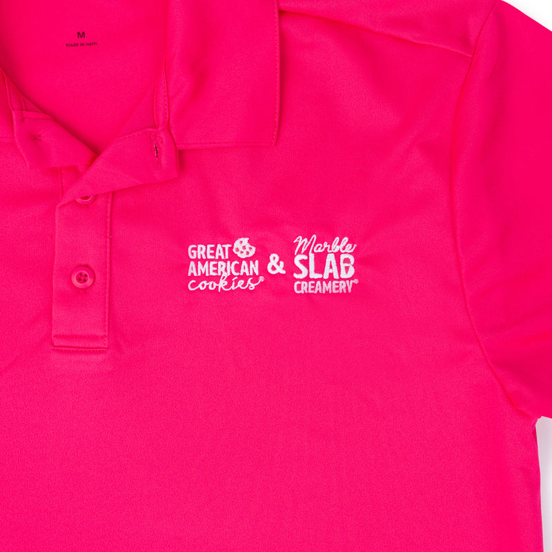 GAC / MSC Men's Co-Brand Polo - Pink Raspberry