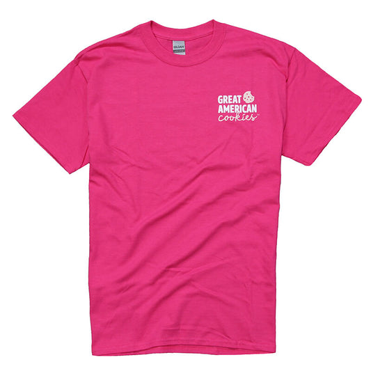 GAC Sweet Cookie Life Tee - Heliconia