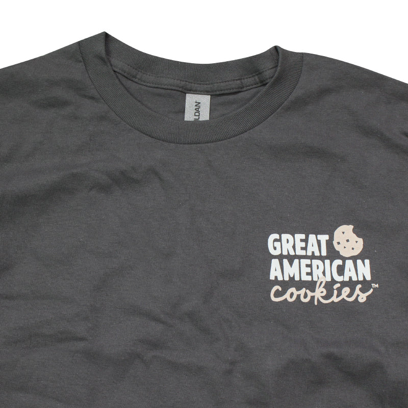 GAC Fresh Baked Cookies Tee - Long Sleeve - Charcoal