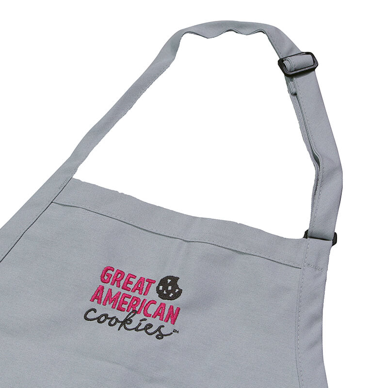 GAC Bib Apron - Silver Grey