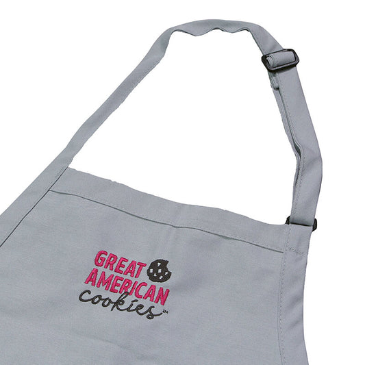 GAC Bib Apron - Silver Grey