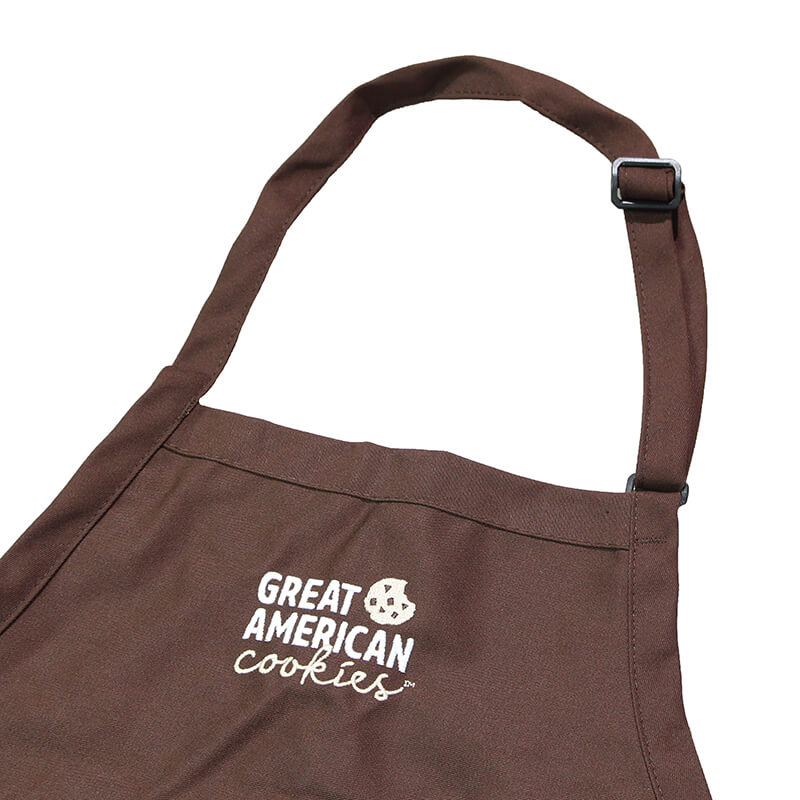 GAC Bib Apron - Brown