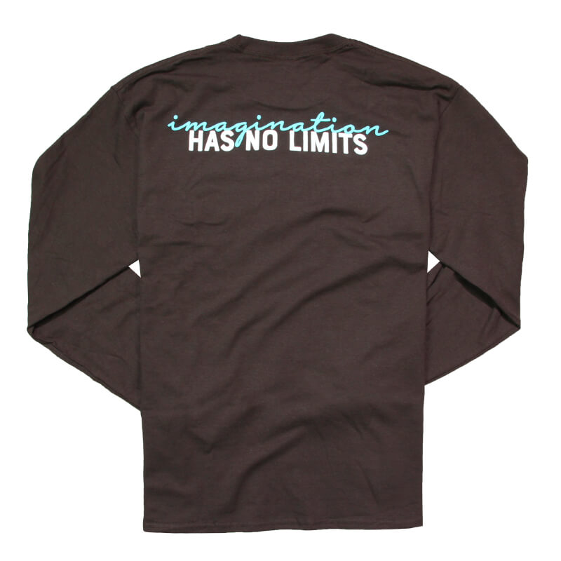 GAC / MSC Imagination Tee - Long Sleeve - Dark Chocolate
