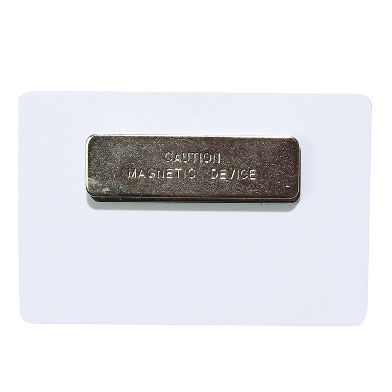 MSC 2" x 3" Name Badge - White