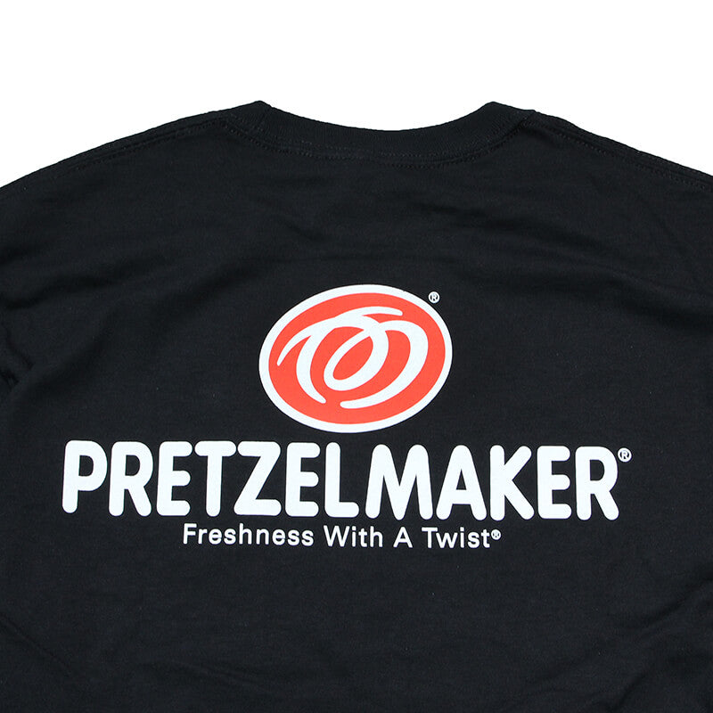Pretzelmaker Uniform Logo Tee - Long Sleeve - Black