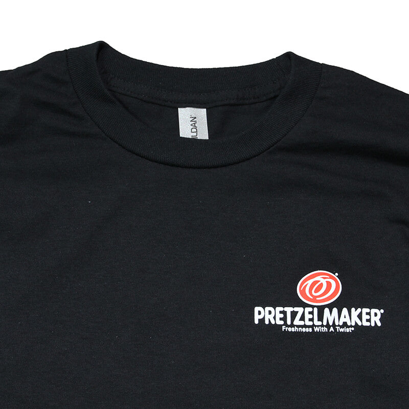 Pretzelmaker Uniform Logo Tee - Long Sleeve - Black