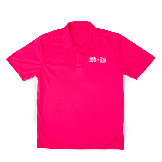 GAC / MSC Men's Co-Brand Polo - Pink Raspberry