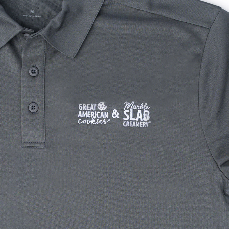 GAC / MSC Men's Co-Brand Polo - Steel Grey