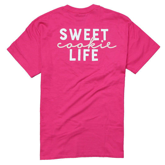 GAC Sweet Cookie Life Tee - Heliconia