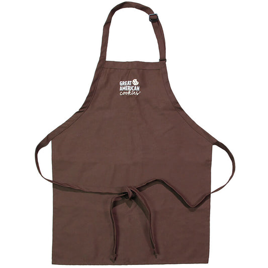 GAC Bib Apron - Brown