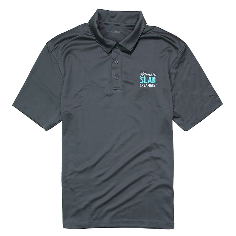 MSC Men's Performance Polo - Steel Grey