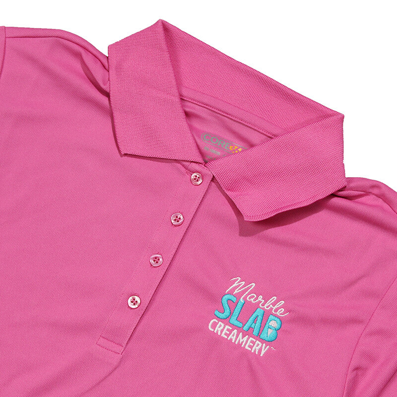 MSC Women's Performance Polo - Charity Pink
