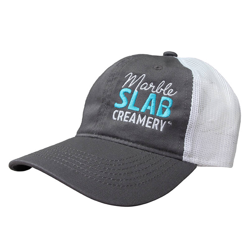 MSC Relaxed Mesh Back Cap - Charcoal | White