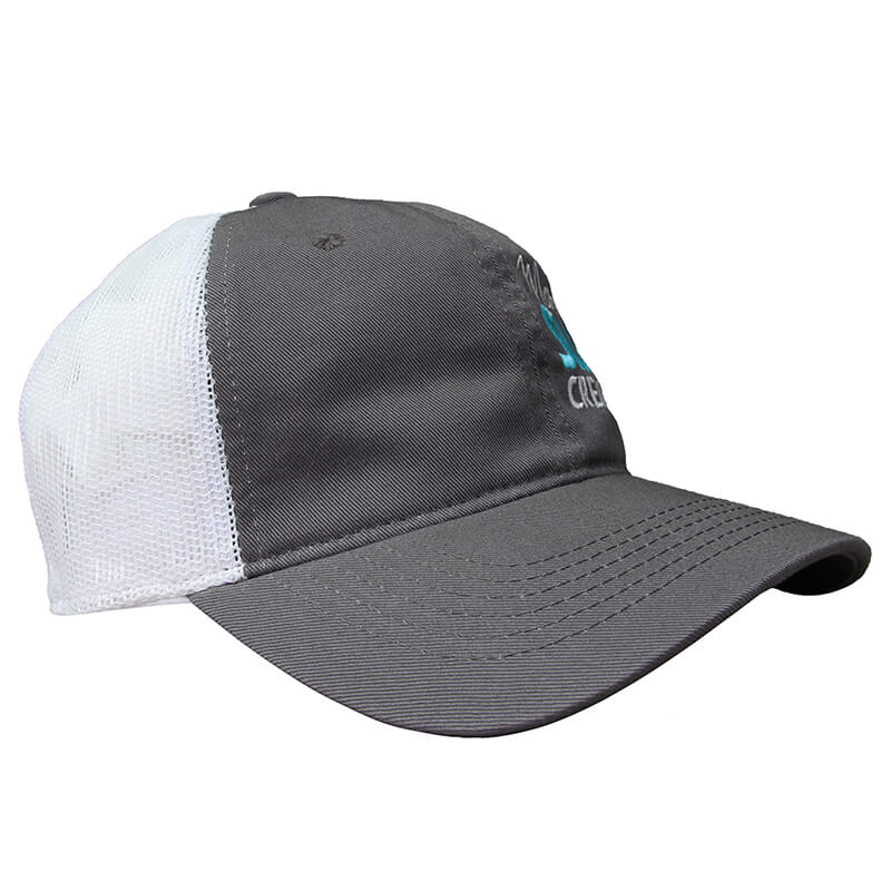 MSC Relaxed Mesh Back Cap - Charcoal | White