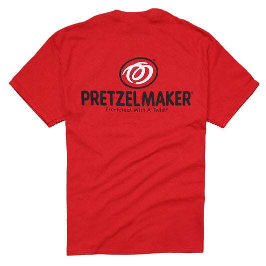 Pretzelmaker Uniform Logo Tee - Red