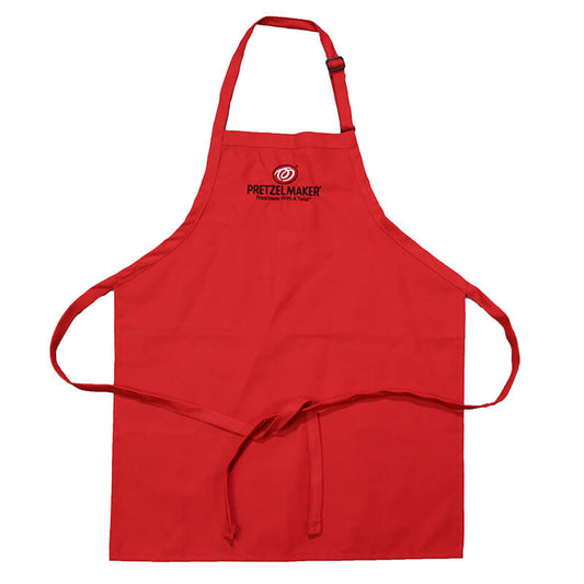 Pretzelmaker Full Bib Apron - Red